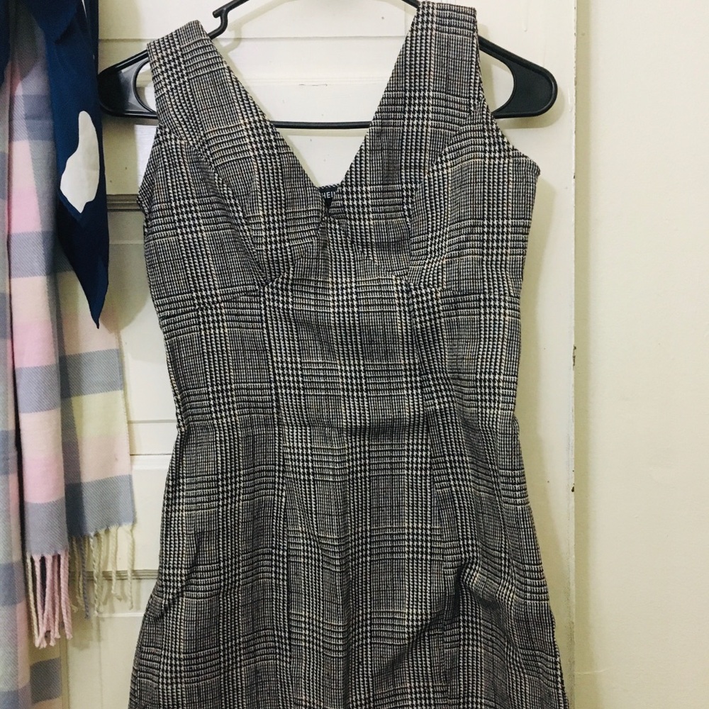 Checkered Mini Dress